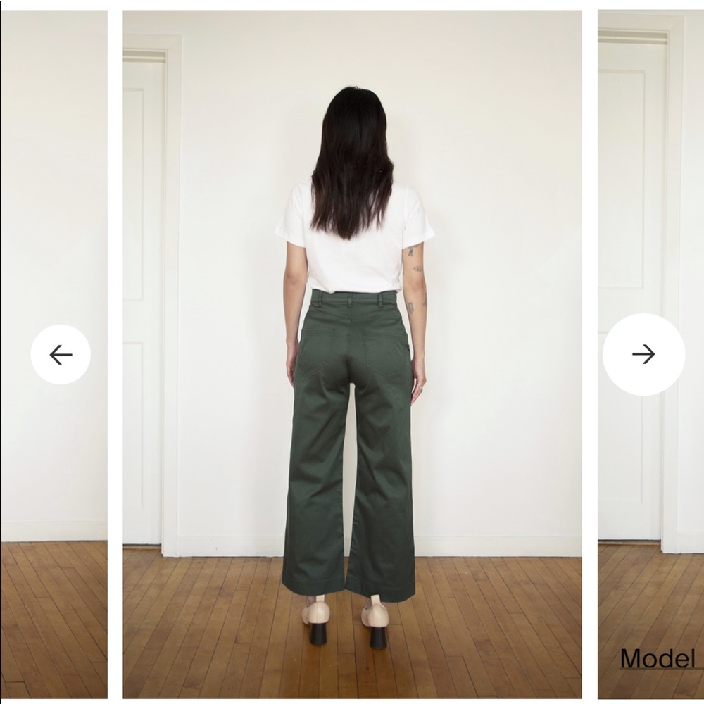 KOTN Culotte Trouser Pants - Picture 3 of 3